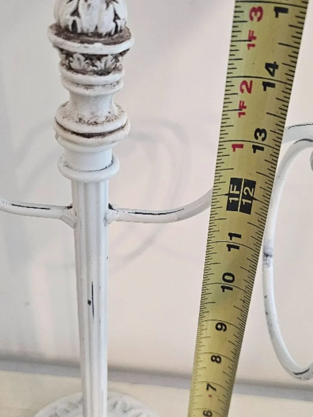 Hand Towel Holder Rack Ring Shabby Chic Distressed Weathered Cottage Bath